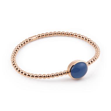 Armschmuck, Roségold, Al Coro Stretchy Armband