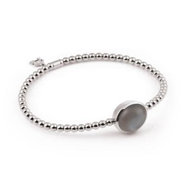 Armschmuck, Weißgold, Al Coro Stretchy Armband