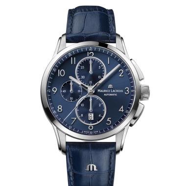 Herrenuhr, Automatik, Maurice Lacroix Pontos Chronograph 43 mm