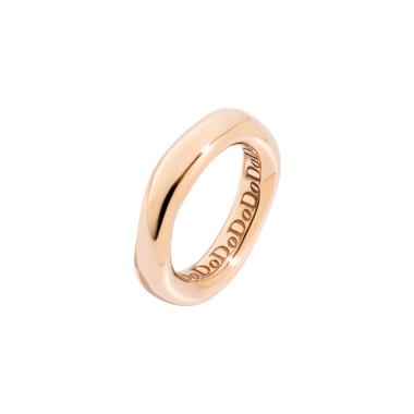 Ringe, Roségold, DoDo Unregelmäßiger Bandring Essentials