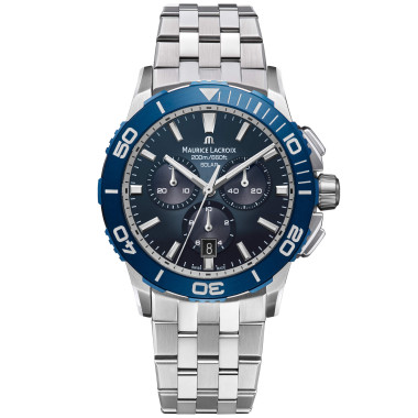         Damen- und Herrenuhr, Solar, Maurice Lacroix Pontos S Solar Chronograph