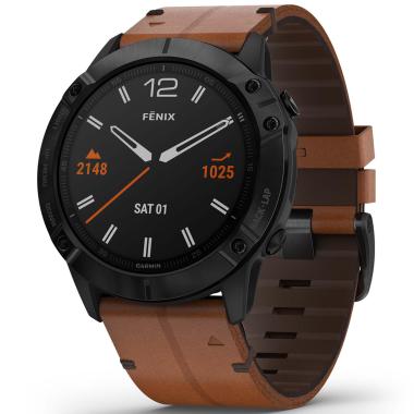 Herrenuhr, Quarzwerk, Garmin fēnix 6X Pro- und Sapphire