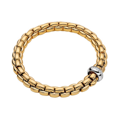 Gelbgold, Armschmuck, FOPE Eka Flex'it Armband