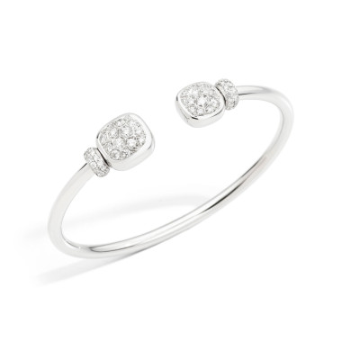         Weißgold, Armschmuck, Pomellato Armreif Nudo