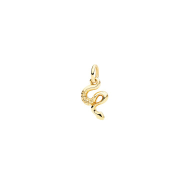         Gelbgold, Halsschmuck, DoDo Anhänger Schlange