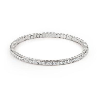 Armschmuck, Weißgold, Al Coro Stretchy Armband