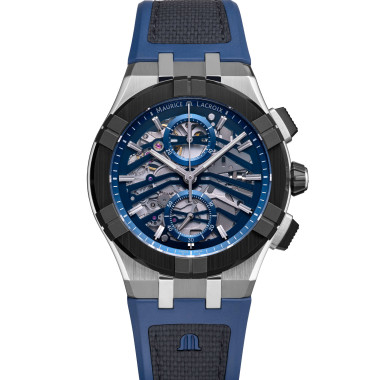 Automatik, Herrenuhr, Maurice Lacroix Aikon Automatic Chronograph Skeleton