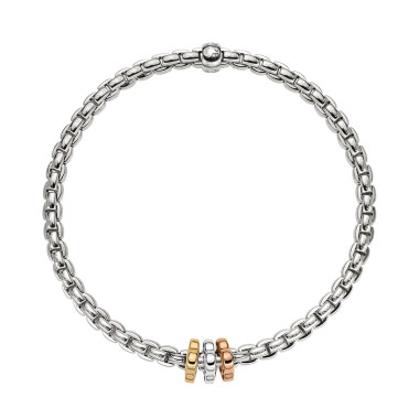         Weißgold, Armschmuck, FOPE Eka Flex'it Armband