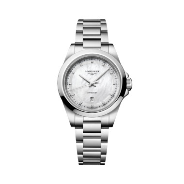         Damenuhr, Quarzwerk, Longines CONQUEST