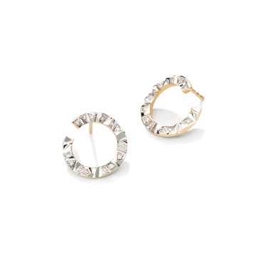 Ohrringe, Gelbgold, Schmuckwerk Alpen Ohrstecker