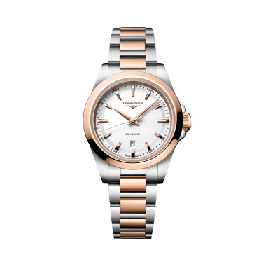         Damenuhr, Quarzwerk, Longines CONQUEST