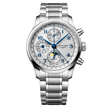         Damen- und Herrenuhr, Automatik, Longines LONGINES MASTER COLLECTION CHRONO MONOPUSHER