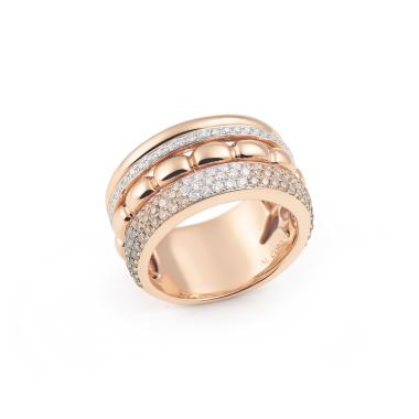 Ringe, Roségold, Al Coro La Piazza Ring