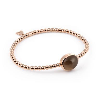 Armschmuck, Roségold, Al Coro Stretchy Armband