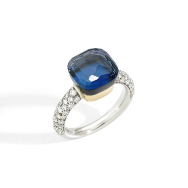         Weißgold, Ringe, Pomellato Nudo klassischer Ring 
