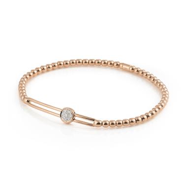 Armschmuck, Roségold, Al Coro Stretchy Armband