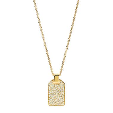 Halsschmuck, Gelbgold, Schmuckwerk Halskette Meine Welt