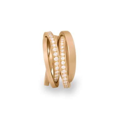 Ringe, Rotgold, Schmuckwerk Saturn Ring
