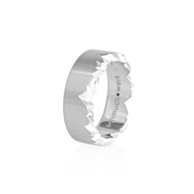 Ringe, Weißgold, Schmuckwerk Alpen Ring