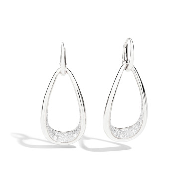 Ohrringe, Weißgold, Pomellato Fantina Ohrhänger