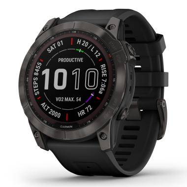 Herrenuhr, Quarzwerk, Garmin fēnix® 7X Sapphire Solar