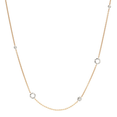 Halsschmuck, Rotgold, Schmuckwerk Alpen Halskette