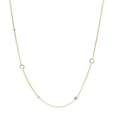 Halsschmuck, Platin, Schmuckwerk Alpen Halskette