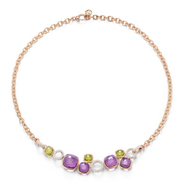         Roségold, Halsschmuck, Pomellato Nudo Halskette