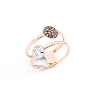         Roségold, Ringe, Pomellato Sabbia Ring