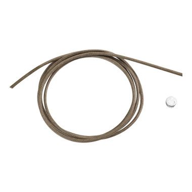 Accessoires/Sonstiges, Silber, DoDo Dicke Kordel aus Baumwolle