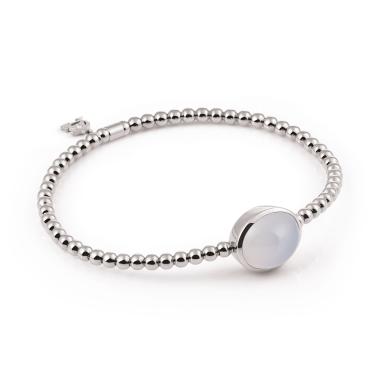 Armschmuck, Weißgold, Al Coro Stretchy Armband