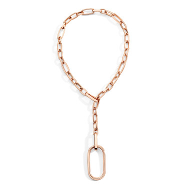 Halsschmuck, Roségold, Pomellato Iconica Halskette