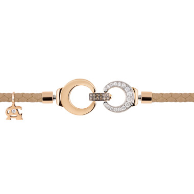         Roségold, Armschmuck, Al Coro Mezzaluna Attrae Armband