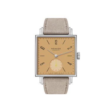 Handaufzug, Damenuhr, NOMOS Glashütte Tetra Ochra