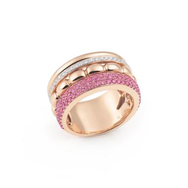 Ringe, Roségold, Al Coro La Piazza Ring