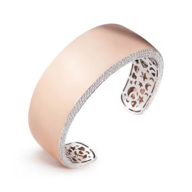 Armschmuck, Rotgold, Al Coro Mezzaluna Armreif