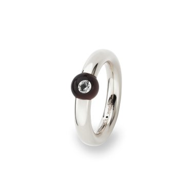 Ringe, Platin, Schmuckwerk Glasklar Ring