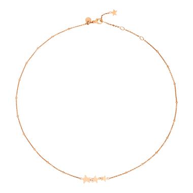 Halsschmuck, Roségold, DoDo Halskette Stellina