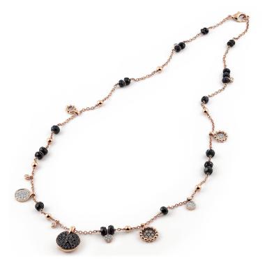 Halsschmuck, Roségold, Al Coro Palladio Collier