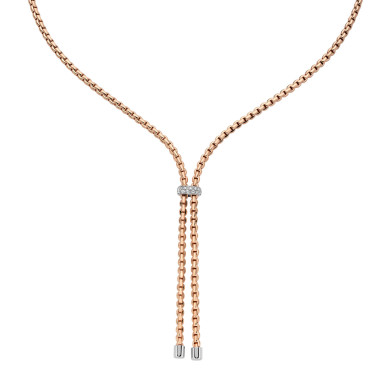         Roségold, Halsschmuck, FOPE Eka Halskette
