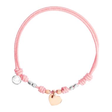Armschmuck, Textil, DoDo Kordelarmband Herz