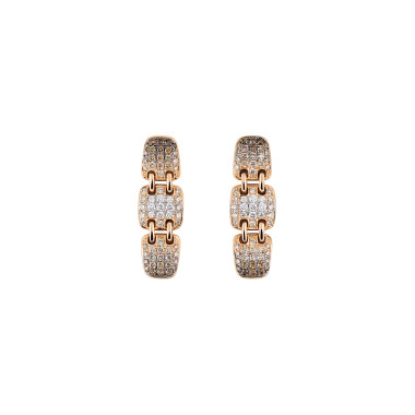 Roségold, Ohrringe, Al Coro La Piazza Ohrringe