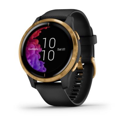 Herrenuhr, Quarzwerk, Garmin Venu® Schwarz/Gold