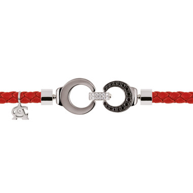         Weißgold, Armschmuck, Al Coro Mezzaluna Attrae Armband