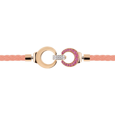         Roségold, Armschmuck, Al Coro Mezzaluna Attrae Armband