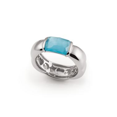 Ringe, Weißgold, Al Coro La Piazza Ring