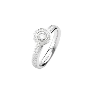 Ringe, Weißgold, Schmuckwerk Alpen Ring