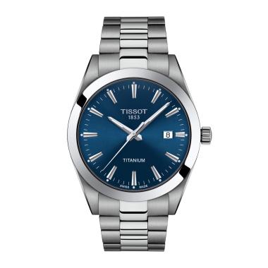 Herrenuhr, Quarzwerk, Tissot Gentleman Titanium