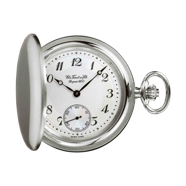         Damen- und Herrenuhr, Handaufzug, Tissot T-Pocket SAVONETTE MECHANICAL (ETA 6498)