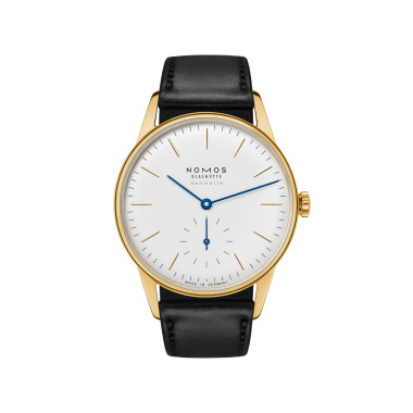         Damen- und Herrenuhr, Automatik, NOMOS Glashütte Orion Gold Neomatik